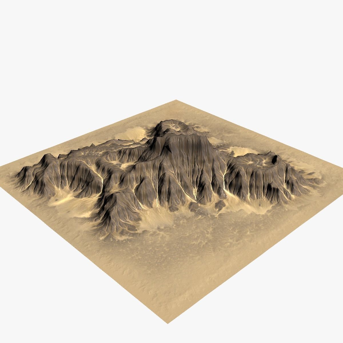 Brown B 29042015 Low-poly 3D model_1