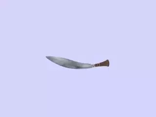 Nepali Khukuri Free 3D model_0