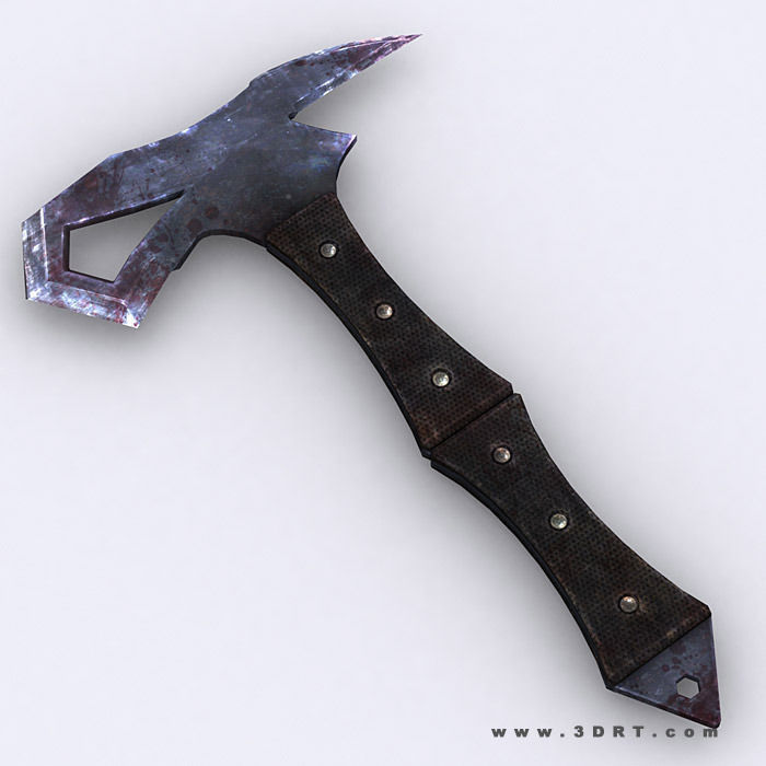 3DRT - Modern Firearms  Animated 2 Low-poly 3D model_33