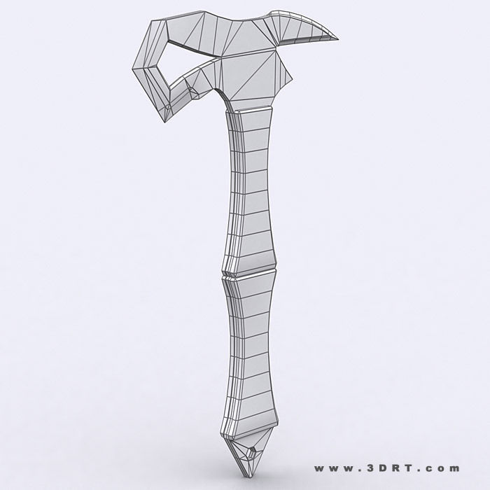 3DRT - Modern Firearms  Animated 2 Low-poly 3D model_32