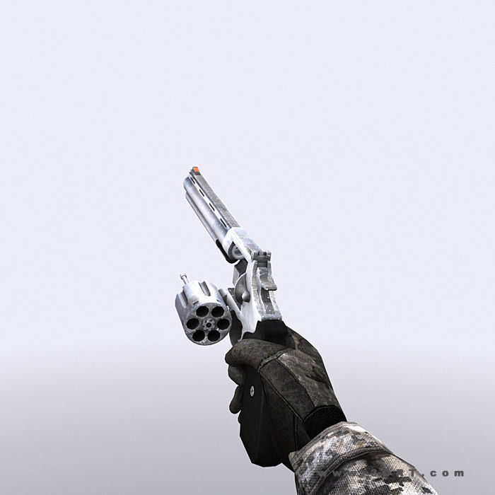 3DRT - Modern Firearms  Animated 2 Low-poly 3D model_27