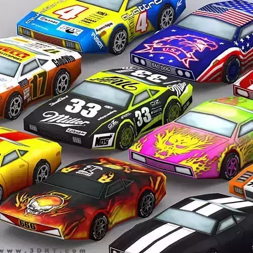 3DRT - Road Rush Muscle Cars 