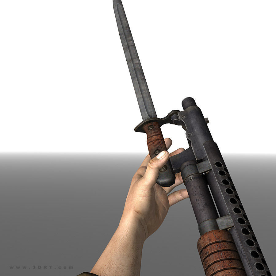 3DRT - Modern Firearms Animated HD Vol3 Low-poly 3D model_18