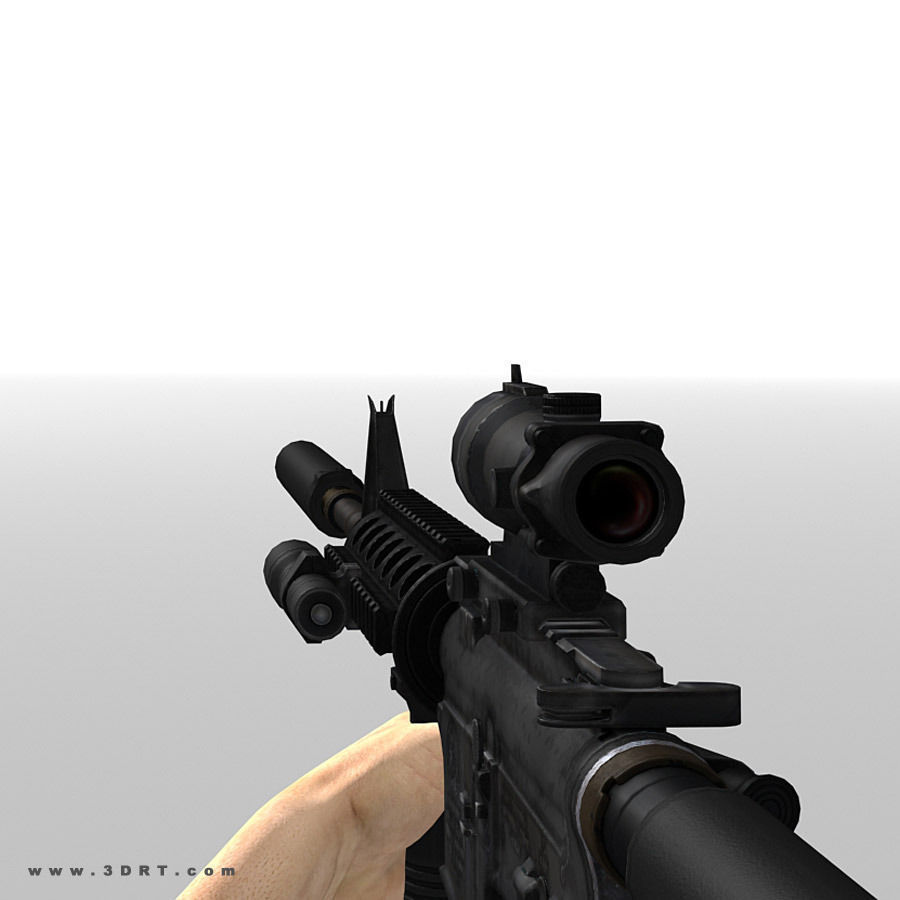 3DRT - Modern Firearms Animated HD Vol3 Low-poly 3D model_6