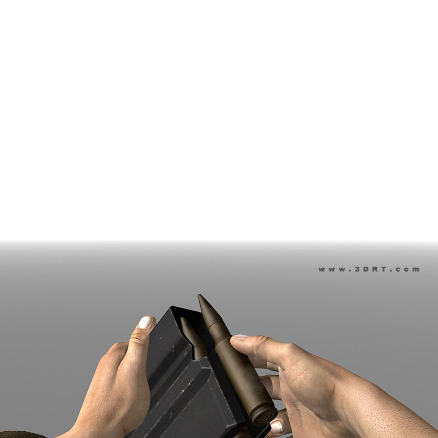 3DRT - Modern Firearms Animated HD Vol3 Low-poly 3D model_11