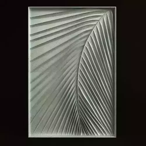 Coconut Leaft Ornament 001