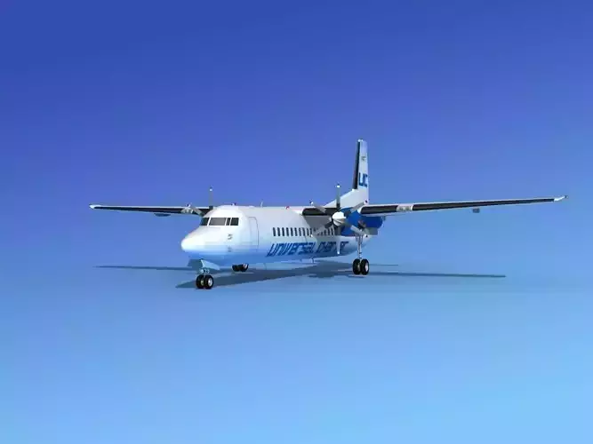 Fokker 50 Universal Charter