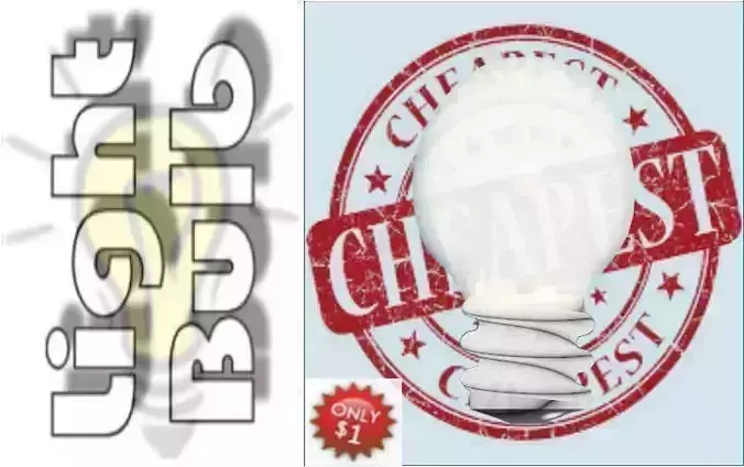 Light Bulb - HD Model Free 3D model