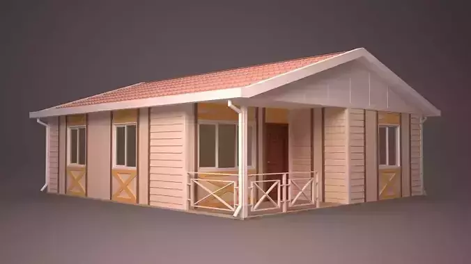 HOME house with roof