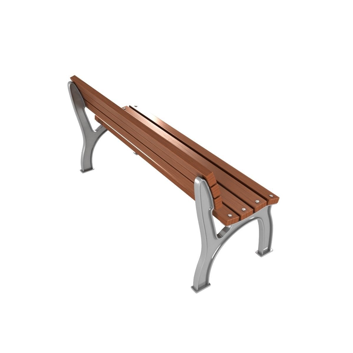 Modern Bench Collection 4 3D model_21