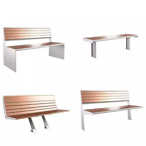Modern Bench pack 3