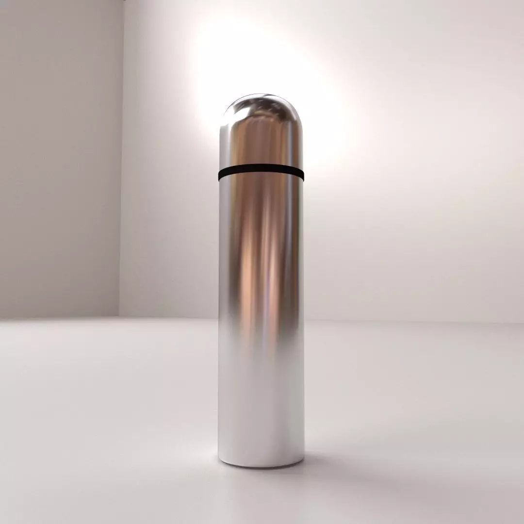 Vacuum Flask 3D model_0