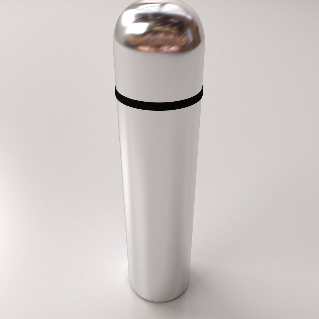 Vacuum Flask 3D model_1