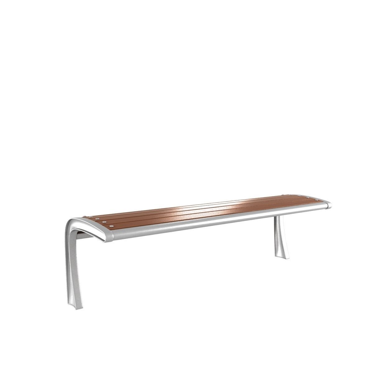 Modern Bench Collection 2 3D model_13