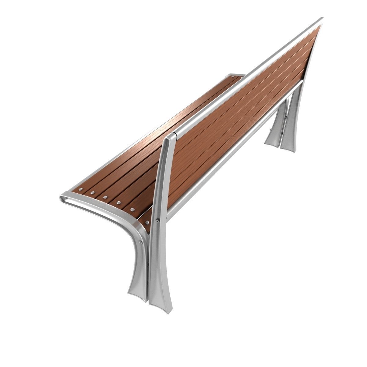 Modern Bench Collection 2 3D model_21