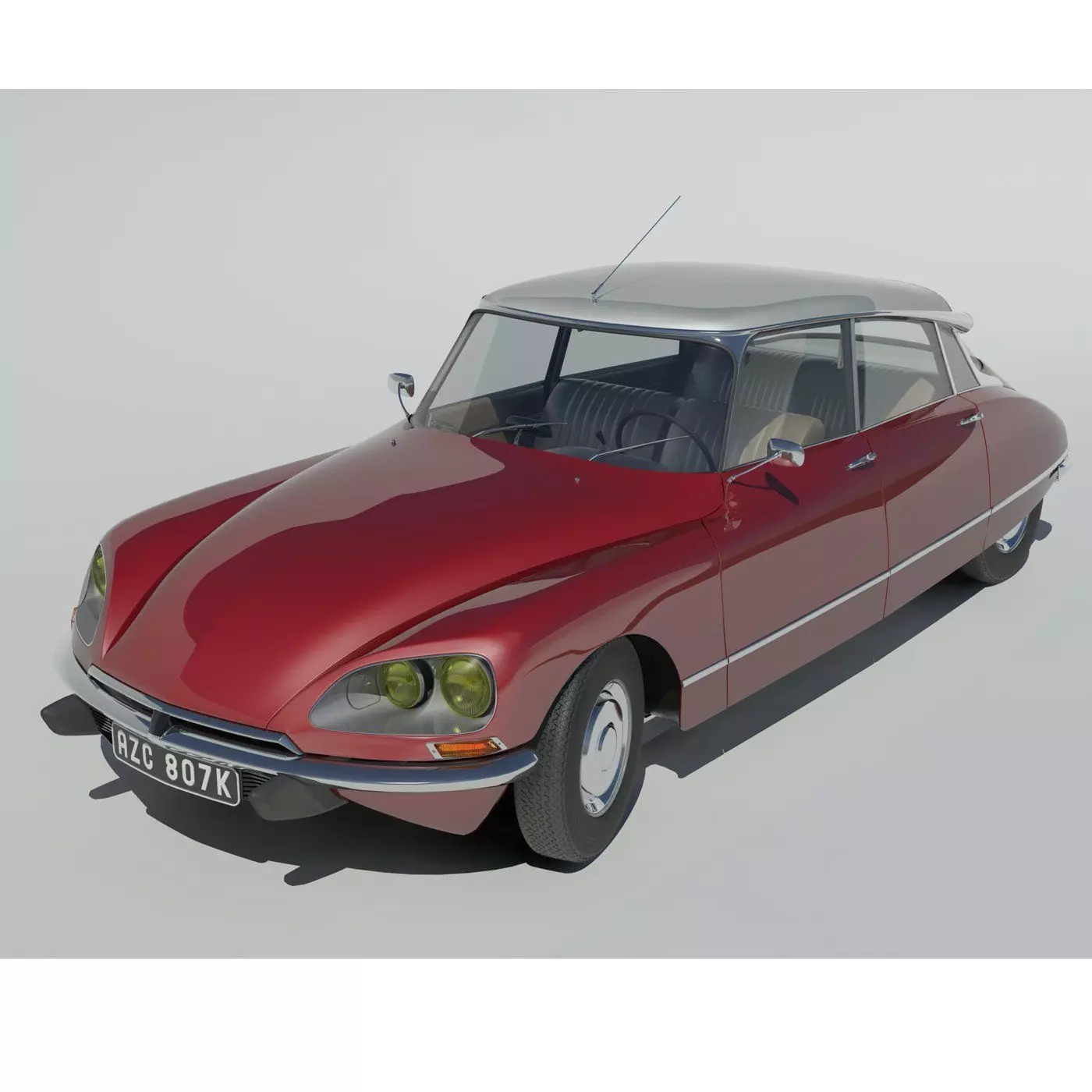 Citroen DS21 3D model_0