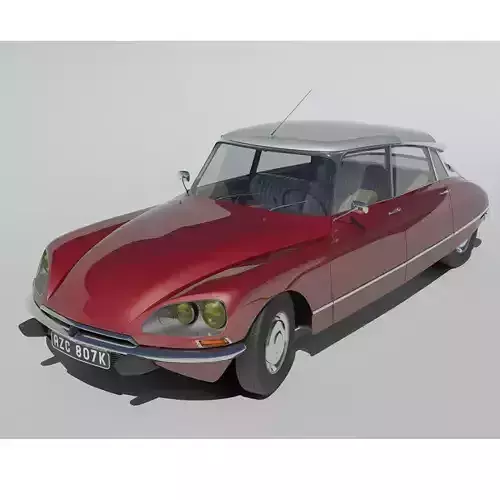 Citroen DS21 3D model Citroen DS21 3D model