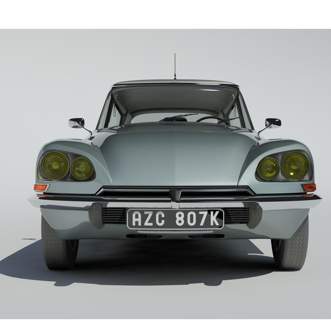 Citroen DS21 3D model_5
