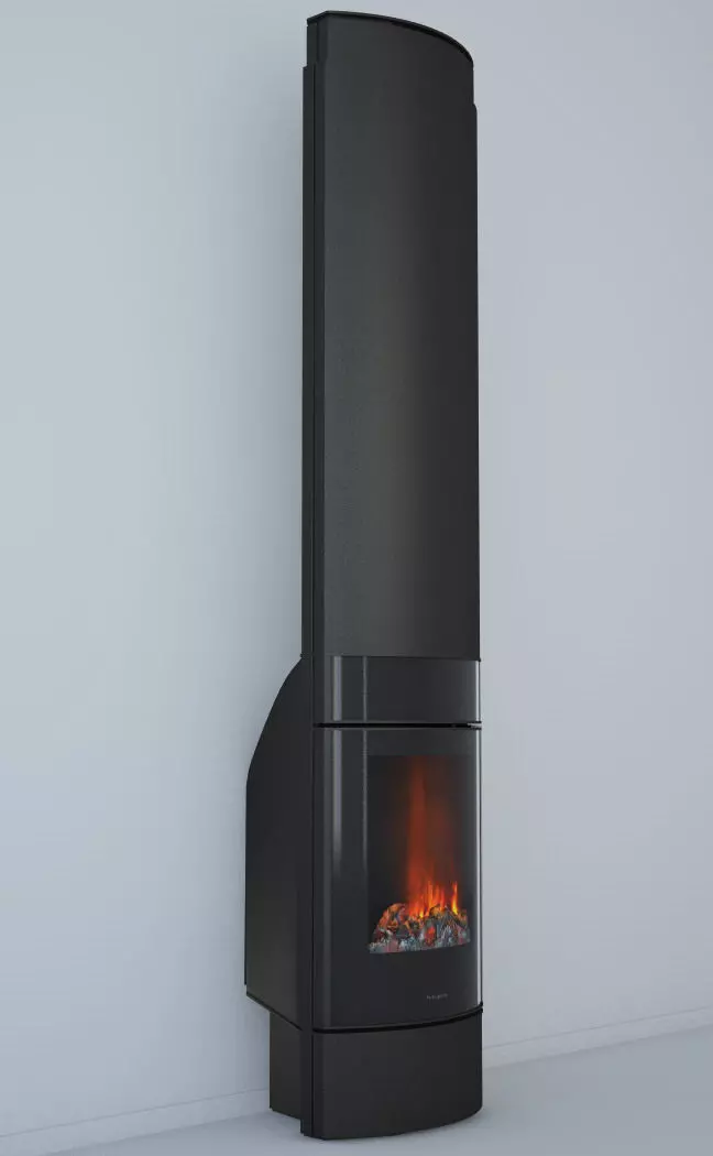 Wood Stove CFS Low-poly 3D model_0