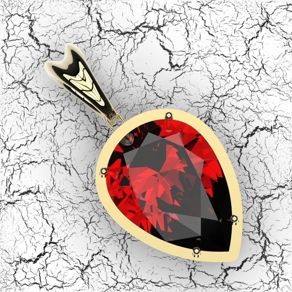 Necklace w100 Free 3D print model_3