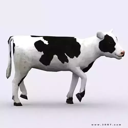 3DRT - Calf  Low-poly 3D model