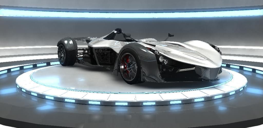 BAC Mono Formula Racing Sport Car 3D Model Low-poly 3D model_1