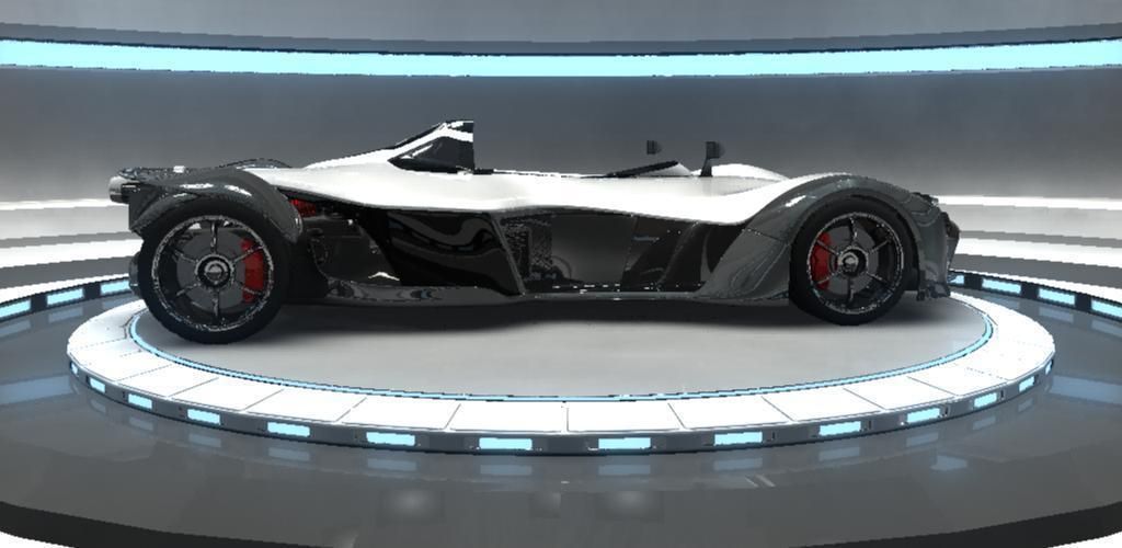 BAC Mono Formula Racing Sport Car 3D Model Low-poly 3D model_2