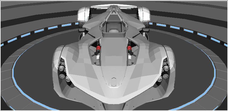 BAC Mono Formula Racing Sport Car 3D Model Low-poly 3D model_12