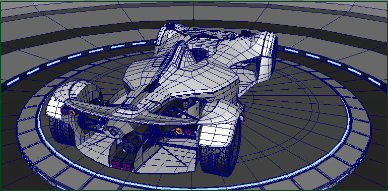 BAC Mono Formula Racing Sport Car 3D Model Low-poly 3D model_7