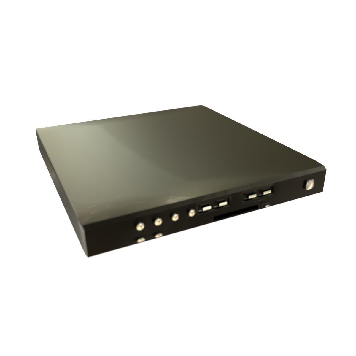 Entertainment System Generic 3D model_22