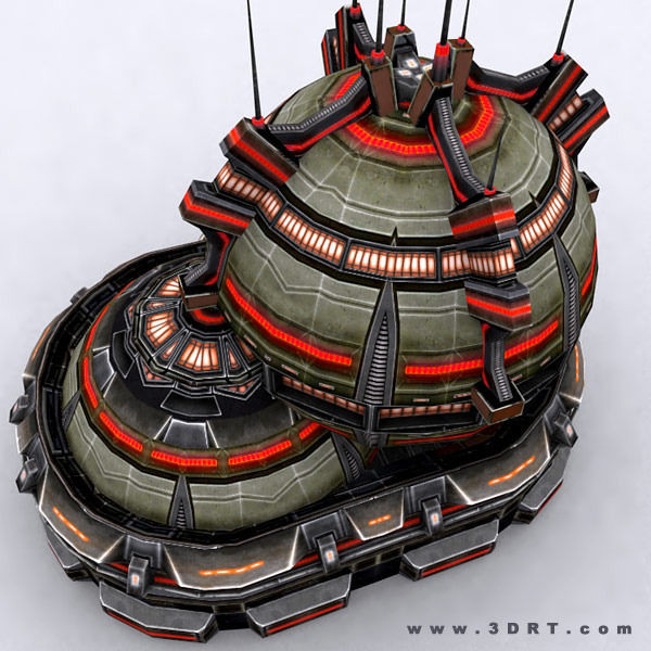 3DRT - Science Lab  Low-poly 3D model_3