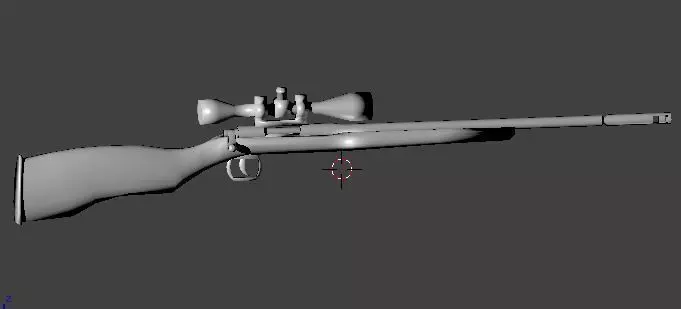 Sniper Rifel Free 3D model