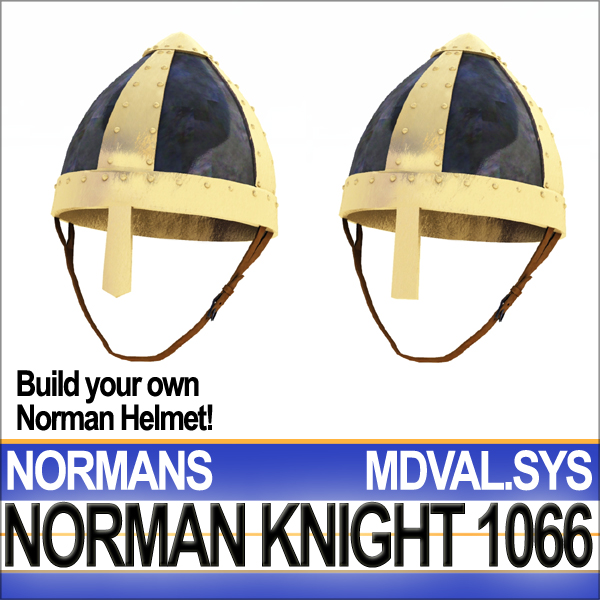 Medieval Knight Props Norman Breton 1066 Poser Daz 3D model_15