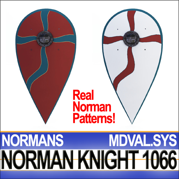 Medieval Knight Props Norman Breton 1066 Poser Daz 3D model_20