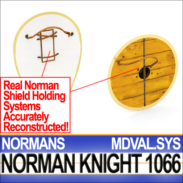 Medieval Knight Props Norman Breton 1066 Poser Daz 3D model_9