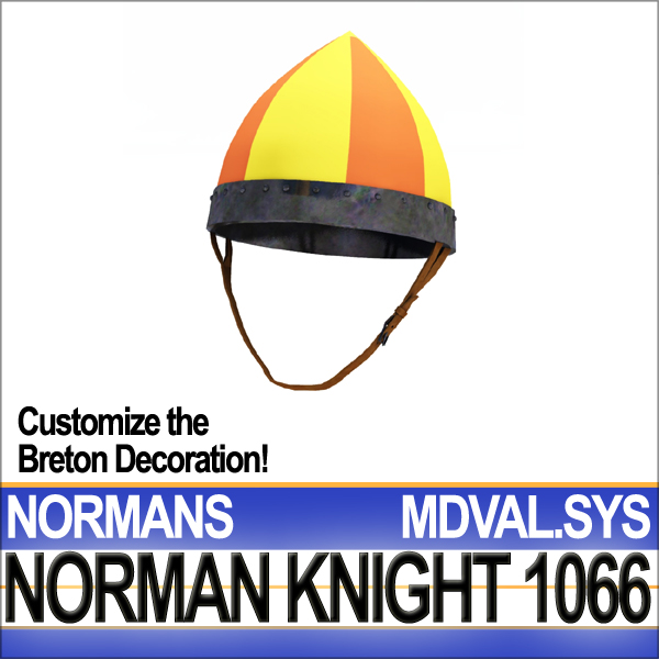 Medieval Knight Props Norman Breton 1066 Poser Daz 3D model_17