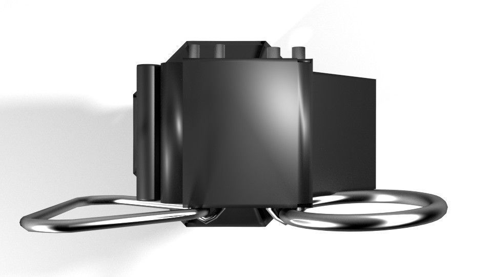 Hand Grenade Stun 3D model_2