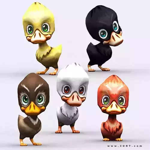 3DRT - Chibii Duck