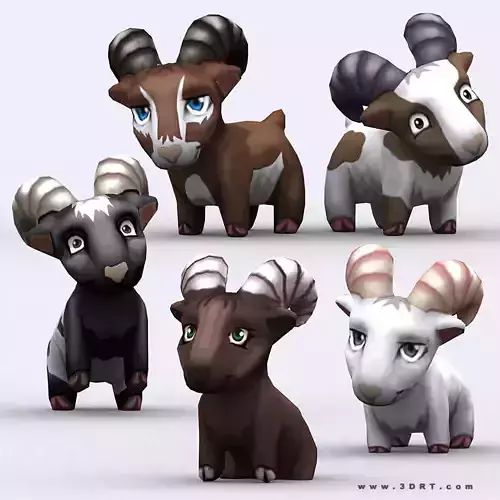 3DRT - Chibii Goat
