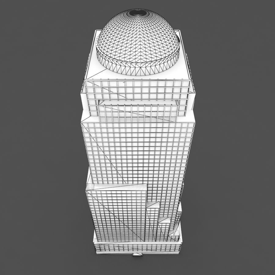 Two World Trade Center Building 3D model_5