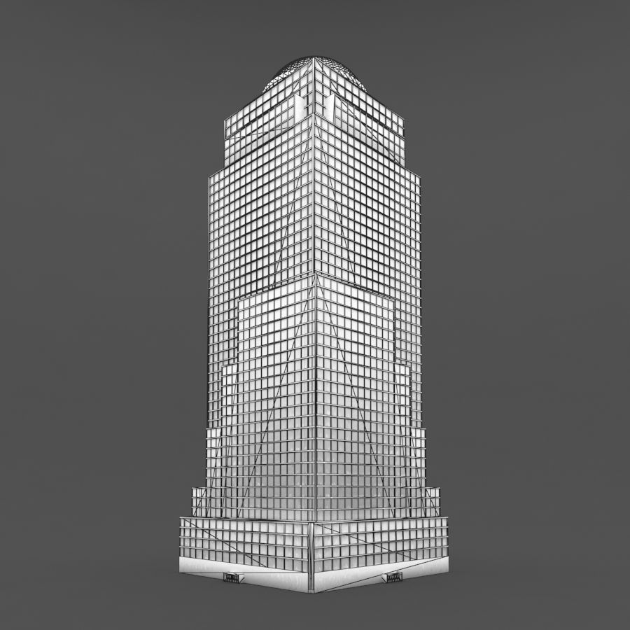 Two World Trade Center Building 3D model_4