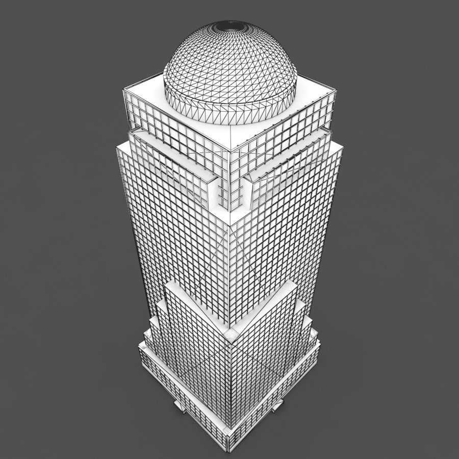 Two World Trade Center Building 3D model_6