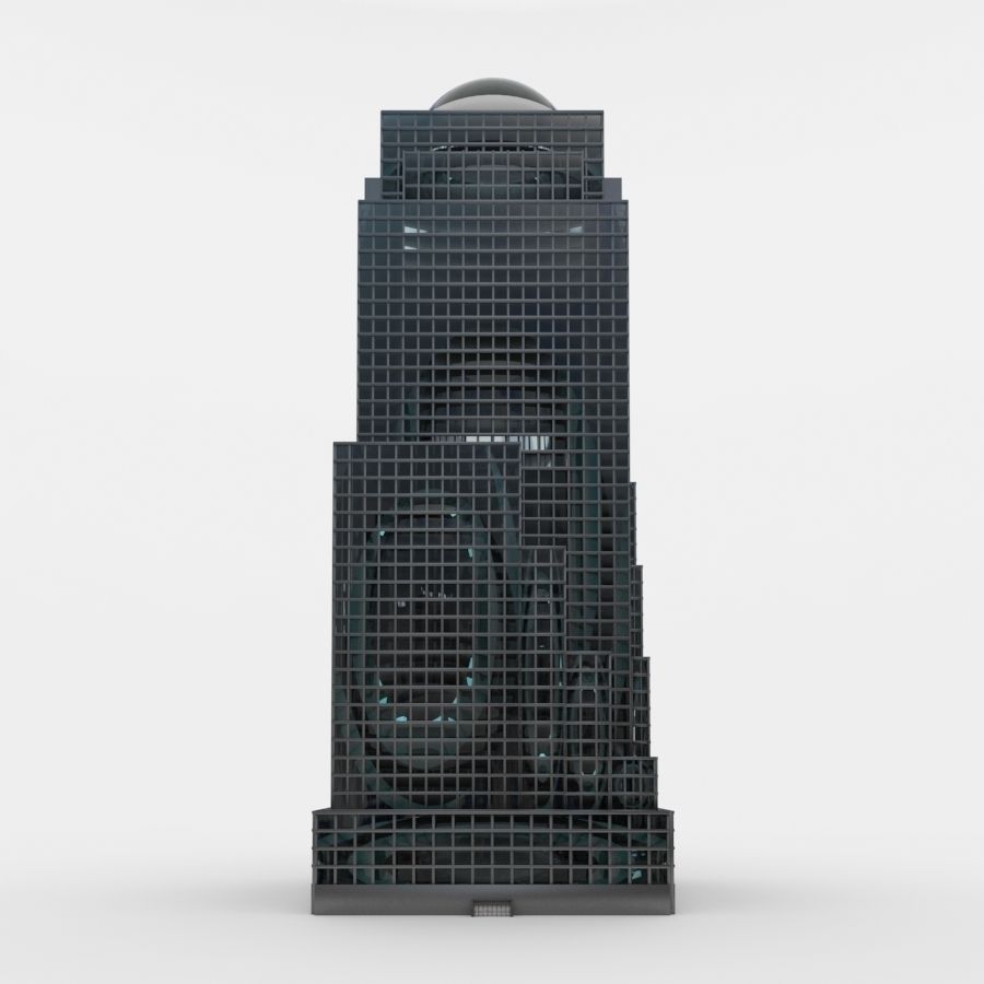 Two World Trade Center Building 3D model_3