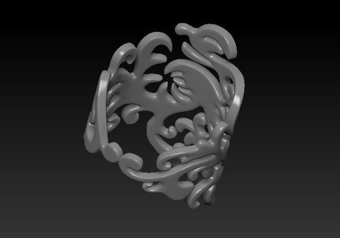 Fairy Ring 3D print model_4