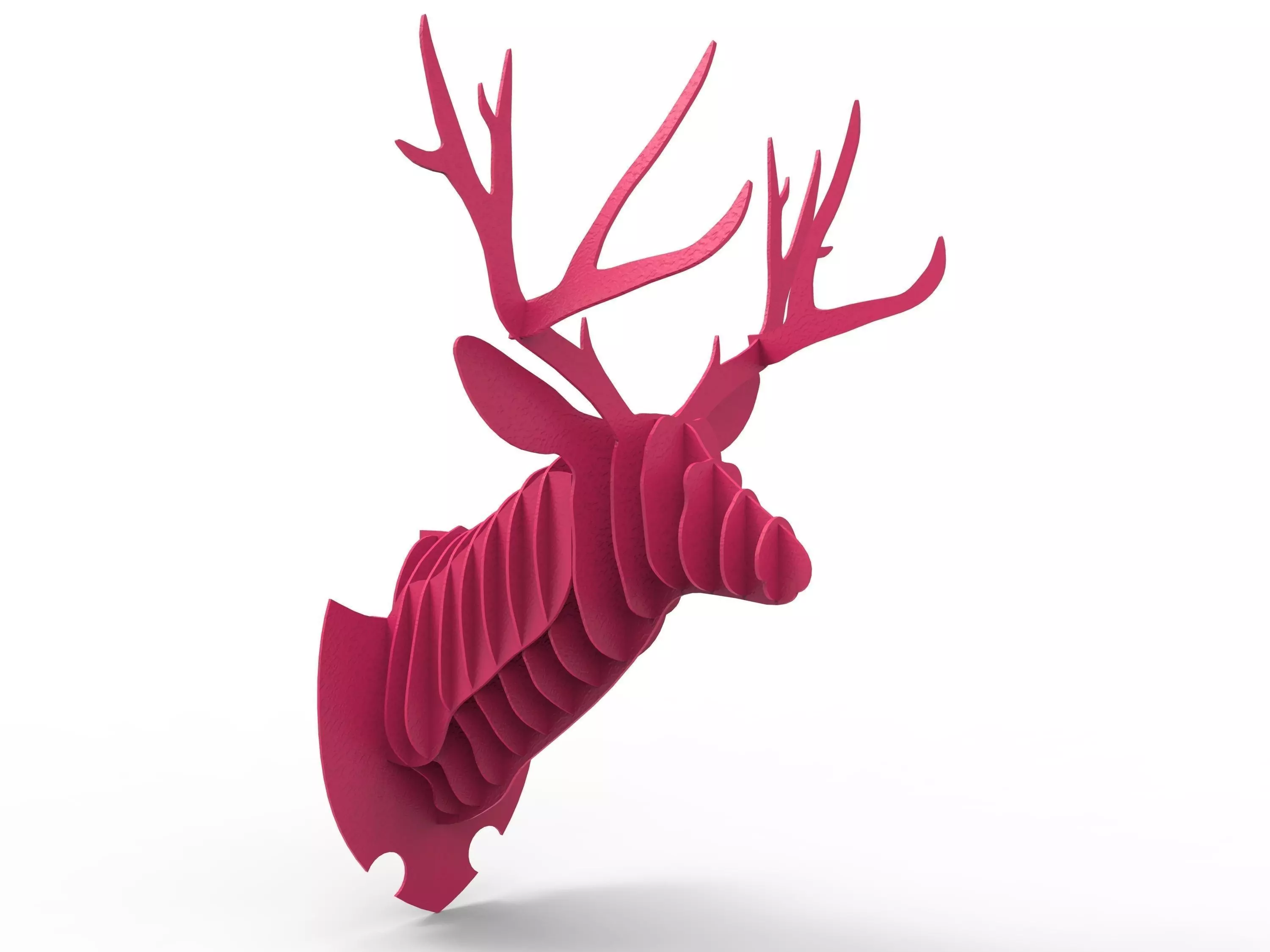 Deer Head Trofy - 3D Print 3D print model_0