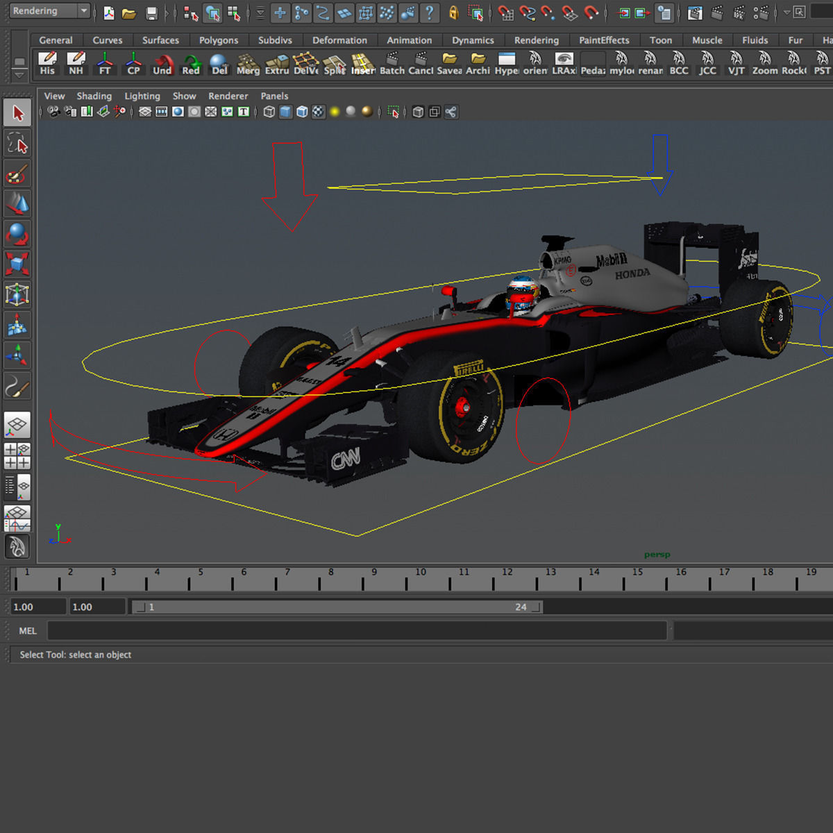 Mp4 30 Low-poly 3D model_16