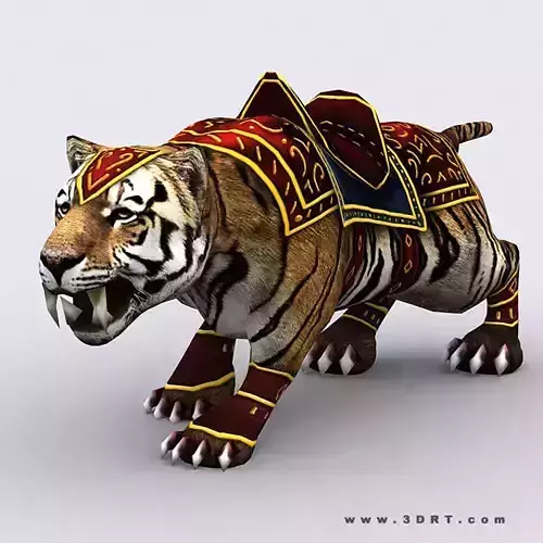 3DRT - Fantasy Mount Tiger