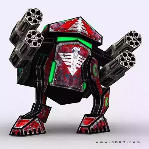 3DRT - Warbot Meachanoid Trex 