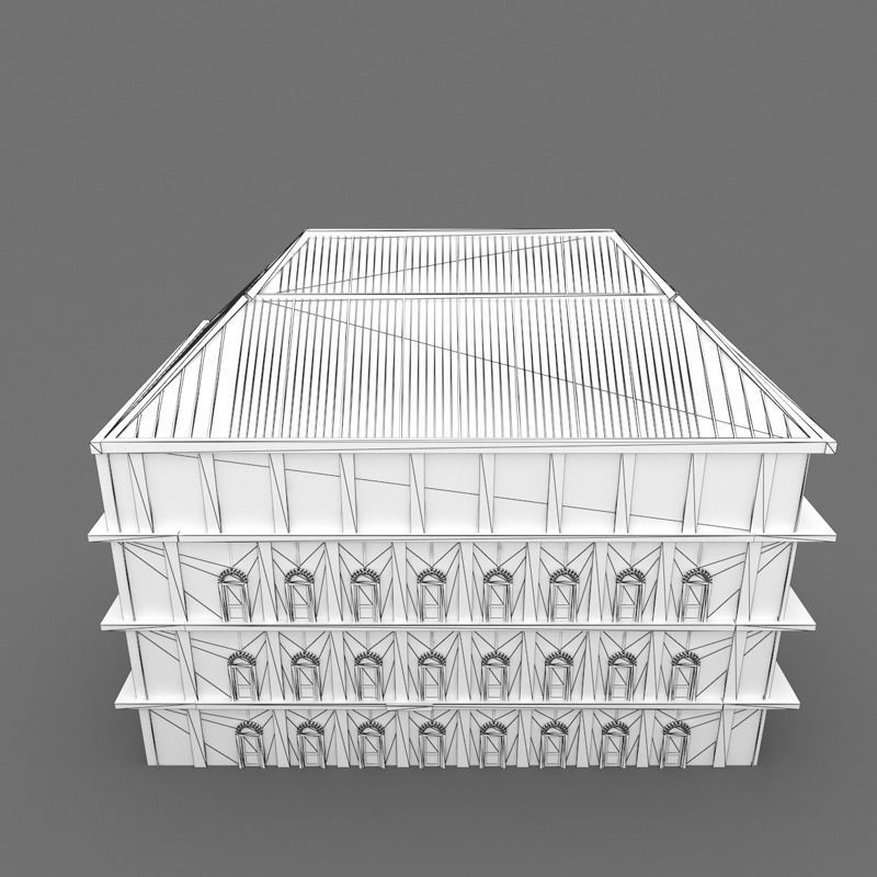 Bradbury Building 3D model_11