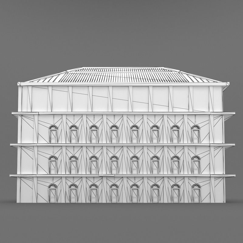 Bradbury Building 3D model_8
